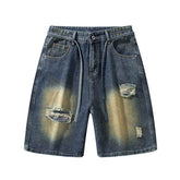 American Ripped Jeans for a Vintage High Street Look