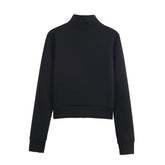 Printed Zipper Hoodie Fleece Pants: Comfort Meets Style in Flare Design - Florence Luxe