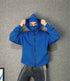 Double-layer Masked Hooded Loose Zip Men&