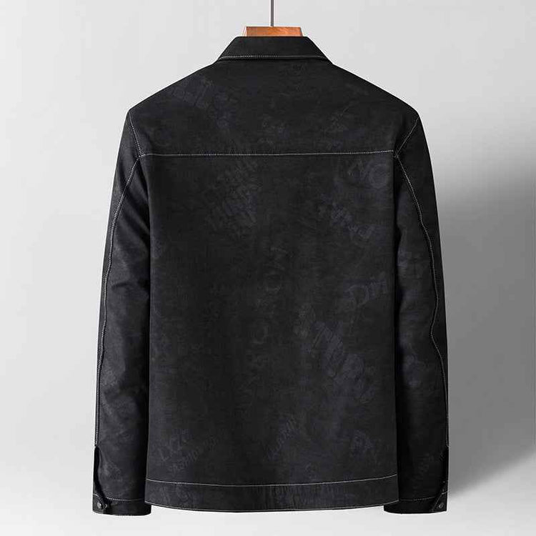 Lapel Multi-pocket Single-breasted Fashion Denim Jacket Coat