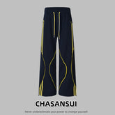 Autumn And Winter Leisure Sweatpants Loose Wide Leg Straight.