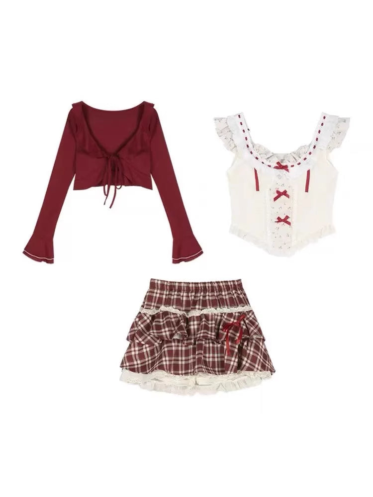 Summer Lace Set for Girls - Pure Desire Sweet Girl Lace Set - Florence Luxe