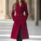 Reversible Woolen Coat for Women - Double Breasted Long Fashion Jacket - Florence Luxe