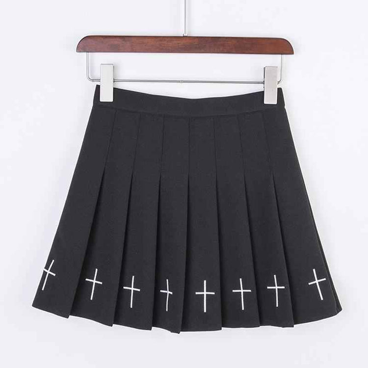 Embellished Pleated Skirt Women&