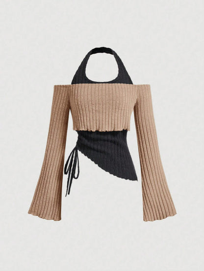 Street Fashion Halter Vest - Two-Piece Slim-Fit Short Top for Hot Girl Style - Florence Luxe