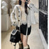 Handmade Ribbon Knitted Cardigan Coat For Women.