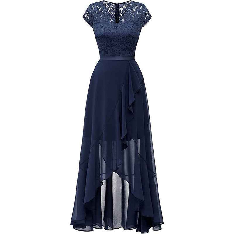 New Elegant Lace Party Dress, Ladies&