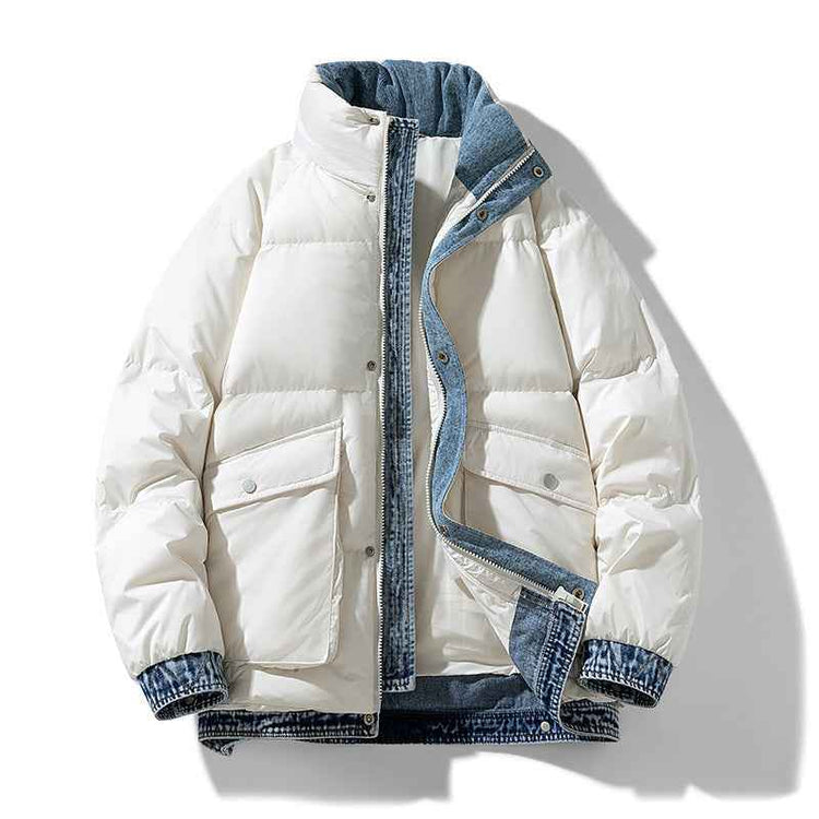 Winter Fashion Individual Casual Down Jacket Men