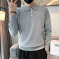 Lapel Long Sleeve Men&