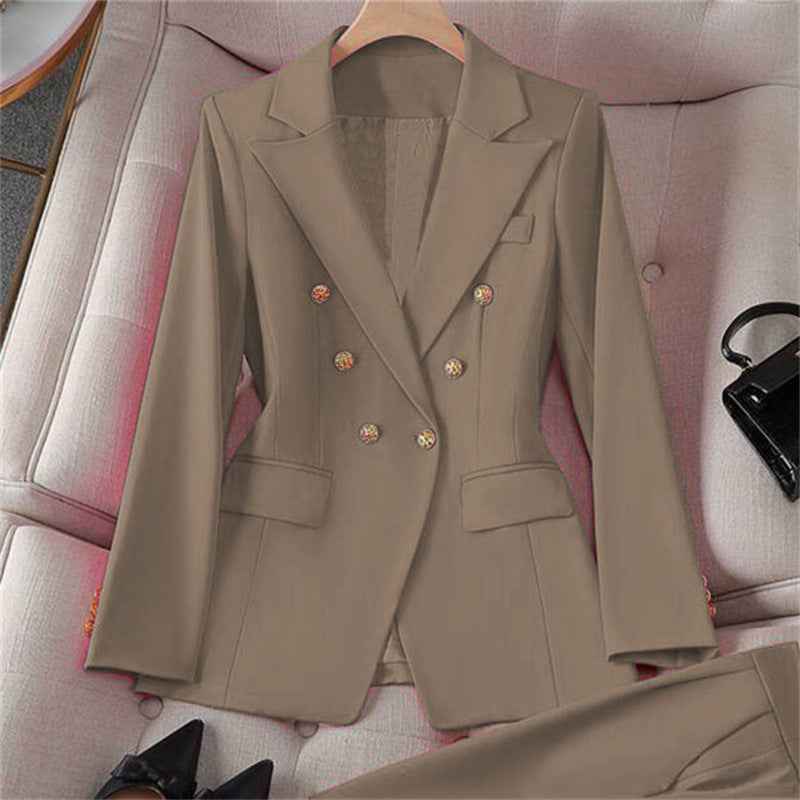 Small-sized Retro Suit Jacket Slim-fit Fashion Women&