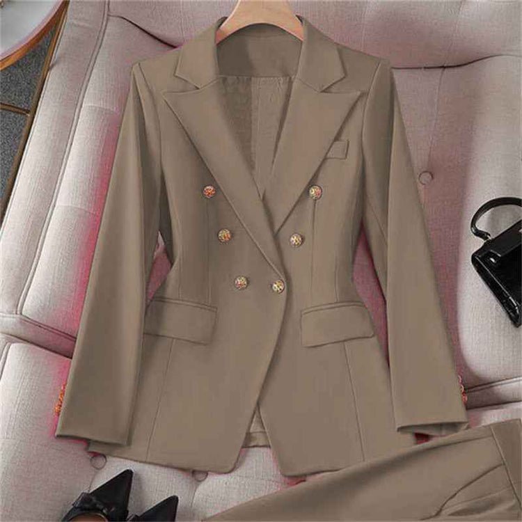 Small-sized Retro Suit Jacket Slim-fit Fashion Women&