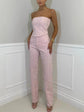 Shiny Vest Diamond Suit with Trousers for a Stunning Look - Florence Luxe