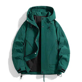 Windproof Warm And Trendy Hooded Jacket