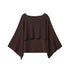 European And American Style Fashionable Loose Versatile Layered Knitted Top