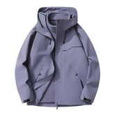Outdoor Waterproof Jacket Men - Cotton Coat for All Weather Conditions - Florence Luxe