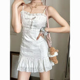 Small Pure Sleeveless Suspender Dress for Effortless Style - Florence Luxe