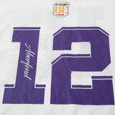 Digital Printed Long-sleeved T-shirt Jersey Contrast Color V-neck Top