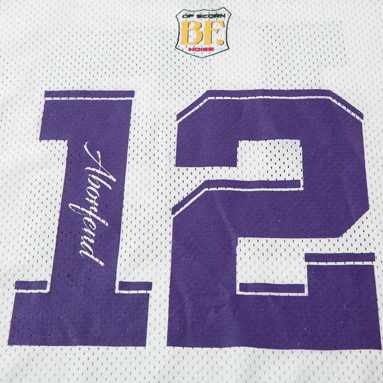 Digital Printed Long-sleeved T-shirt Jersey Contrast Color V-neck Top