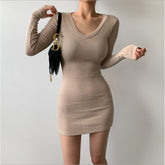 Skinny Sheath Dress for Effortless Style and Comfort - Florence Luxe