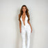 Lash Rope Lace Up Jumpsuit - Slim Fit See-Through Design - Florence Luxe