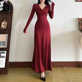 Elegant Slim-Fit Dress for a High-End Look