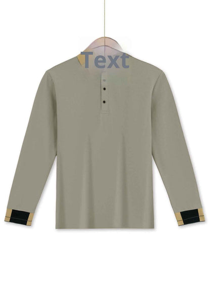 Long Sleeve Lapel Men&