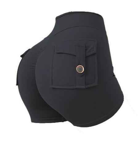 Workwear Peach Butt Lifting Fitness Shorts