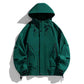 Windproof Warm And Trendy Hooded Jacket