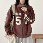 Design Sense Niche Couple Coat High Street Two Bars Raglan - Florence Luxe