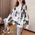 European American Letters Cardigan Coat for Women