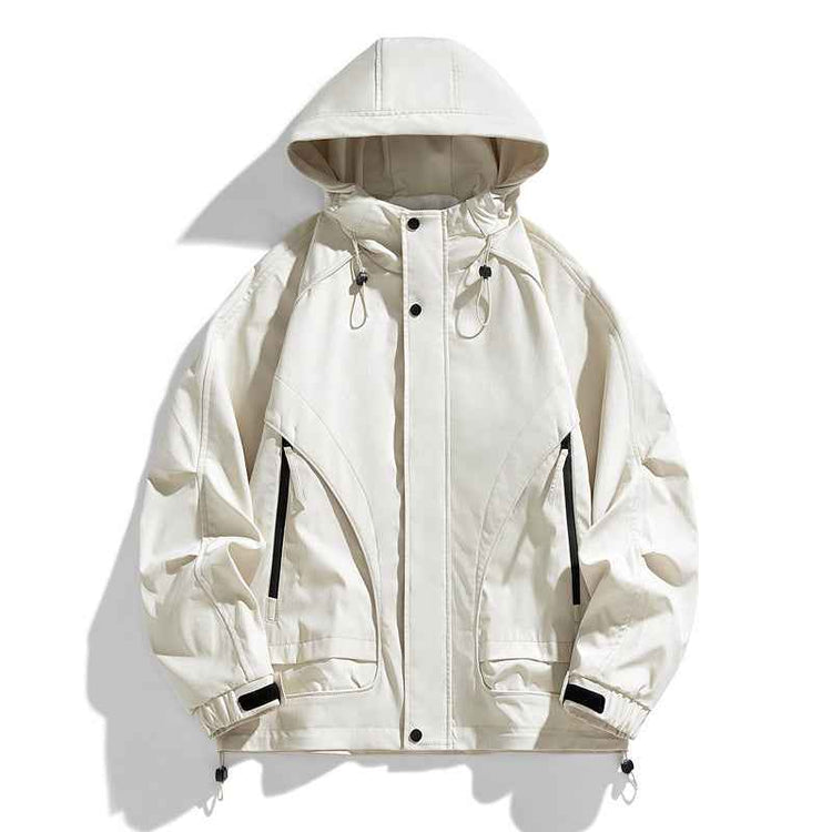 Windproof Warm And Trendy Hooded Jacket