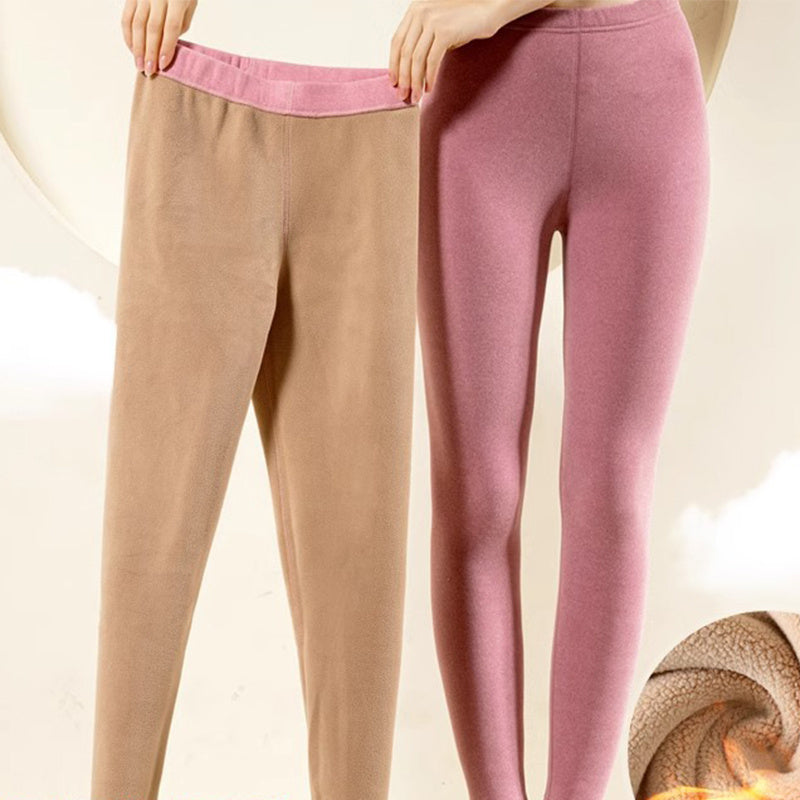 Warm Cashmere Leggings for Women - Winter Solid Slim Fashion Trousers - Florence Luxe