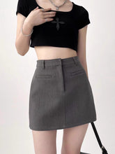 High Waist Petite A-Line Skirt - Hot Girl Split One Step Sheath Style - Florence Luxe
