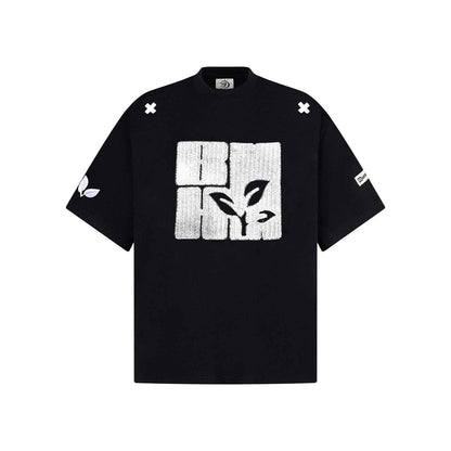 Summer Machine Embroidery T-Shirt Men - Short-Sleeved Design for Ultimate Style