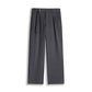 High-end Solid Color All-match Suit Pants for Fashionable Loose Drooping Style