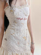 Luxury Slim Lace Embroidery Dress