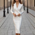 Double-breasted Blazer Dress - Florence Luxe