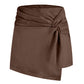 Heap Pleated Half-Length Shorts Skirt for Women - Florence Luxe