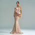 Halter Sequined Mermaid Evening Dress