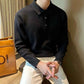 Lapel Long Sleeve Men&