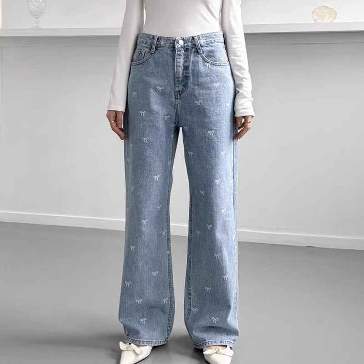 All-Matching Wide Leg Jeans for Women - Stylish and Versatile Fashion Essential
