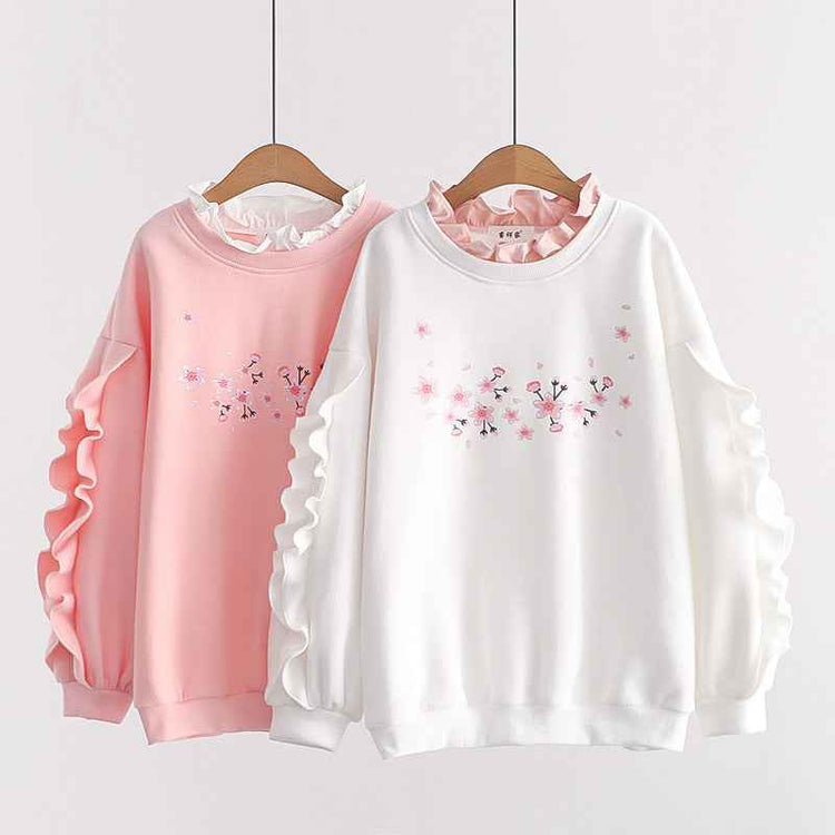 Printed Long Sleeve Pullover Top - Stylish & Comfortable Non-Hoodie Design