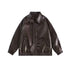 Retro Spring And Autumn New Leather Coat Coat Men&