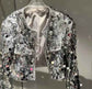 Sequined Coat for Women - Autumn Cool Wind Top