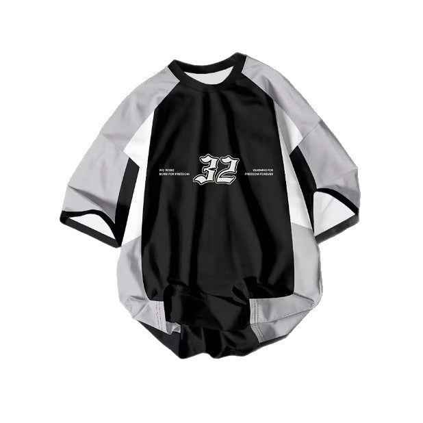 Men's Summer Graphic T-Shirt - Printed Short-Sleeved Tee for Summer Style