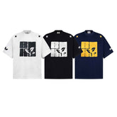 Summer Machine Embroidery T-Shirt Men - Short-Sleeved Design for Ultimate Style