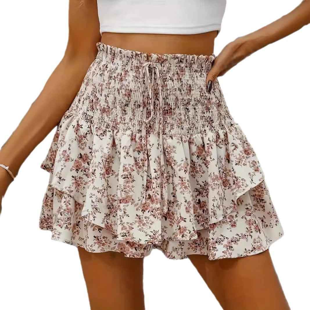 Draping Casual Culottes for Women - All-Matching Comfort