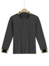 Long Sleeve Lapel Men&