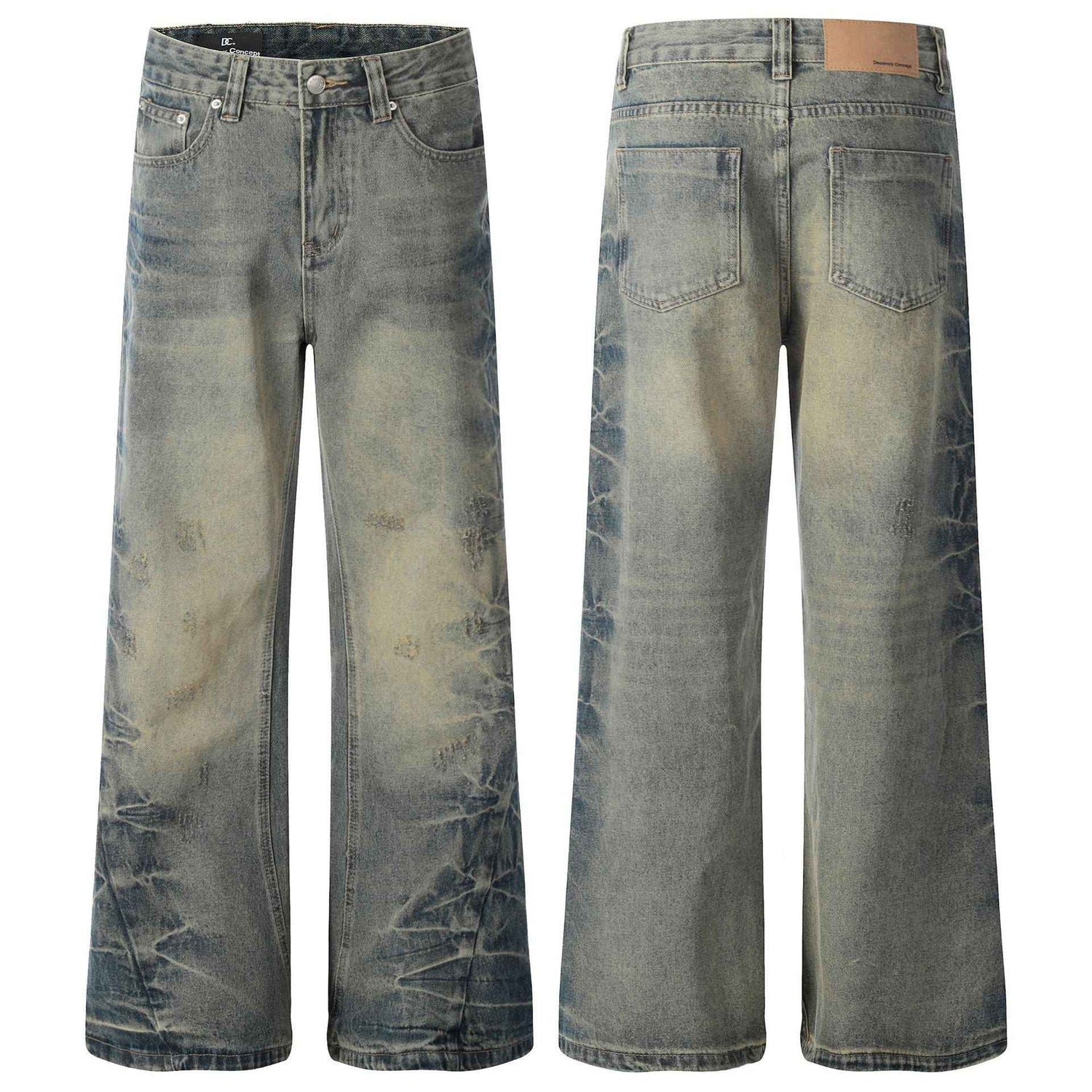 High-Grade Design Washed Old Men&
