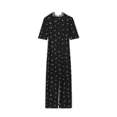 Women’s Lace Puff Sleeve Dress for Elegant Occasions